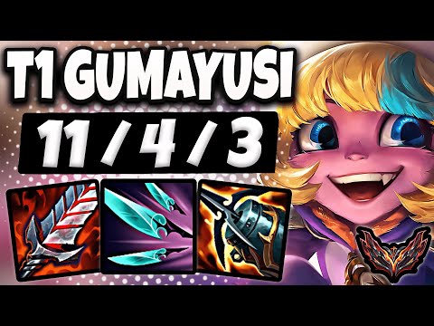T1 Gumayusi Tristana ADC vs Kaisa - Patch 13.24 Korea Grandmaster ✅