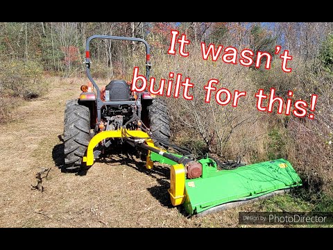 Using a FLAIL MOWER...to Clear Land?