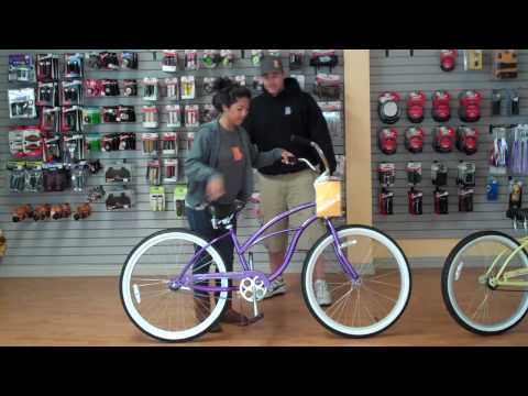 Beachbikes.com - Finding the right size beach cruiser bike for a women