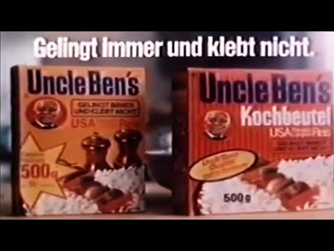 Uncle Ben´s Werbung 1981