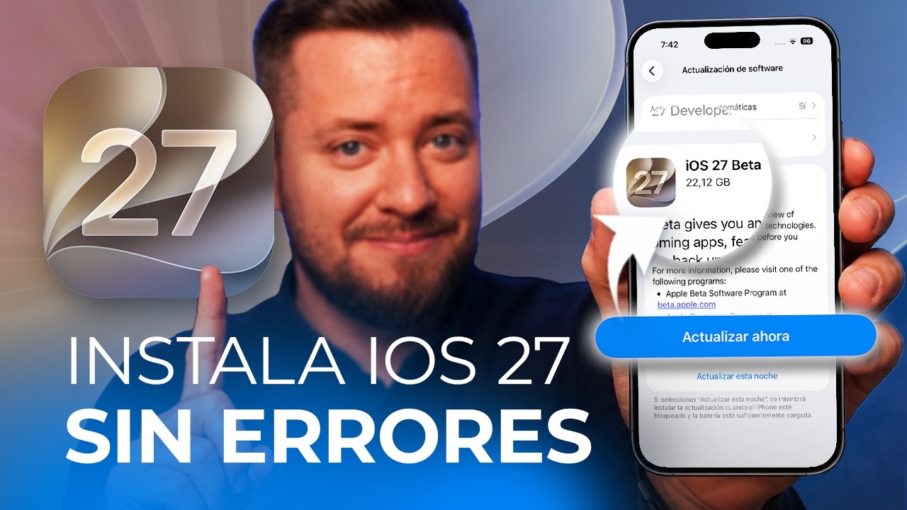 iOS 27 beta: cómo instalarla GRATIS y sin errores