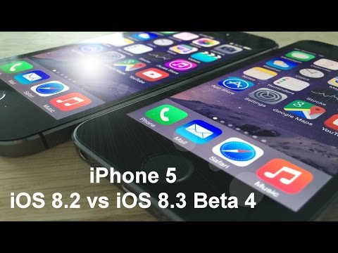 iOS 8.3 Beta 4 vs iOS 8.2 on iPhone 5