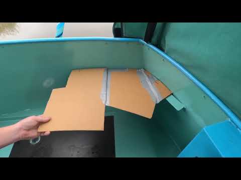 VLOG 136, Narrowboat fit out -  STERN SEATING, FLOOR AND GAS LOCKER LIDS