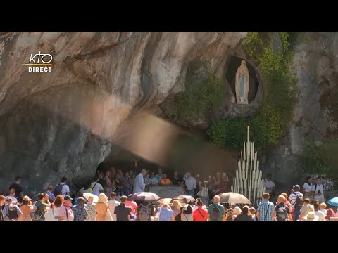 Chapelet du 20 août 2022 à Lourdes