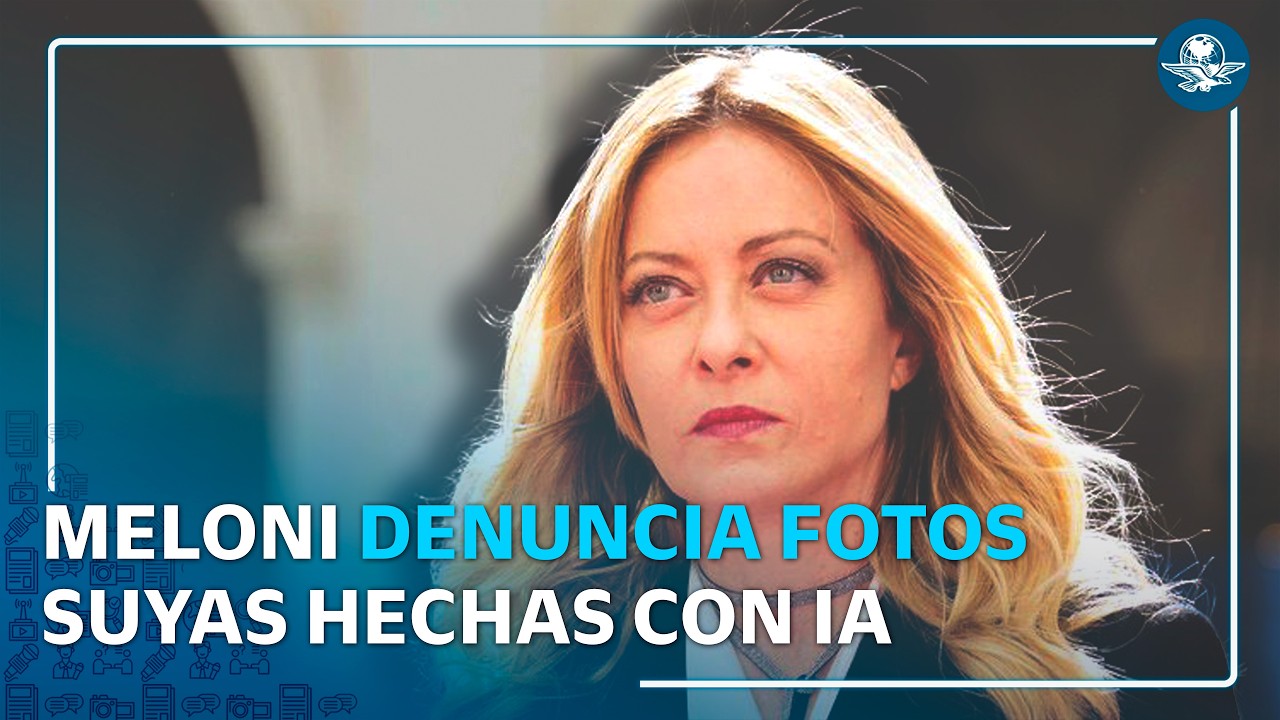 Primera ministra de Italia denuncia imágenes falsas hechas con IA