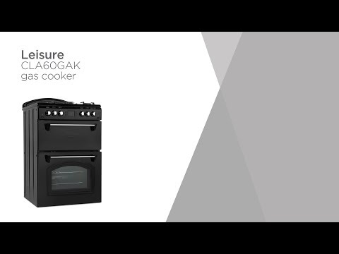 Leisure CLA60GAK 60 cm Gas Cooker - Black | Product Overview | Currys PC World