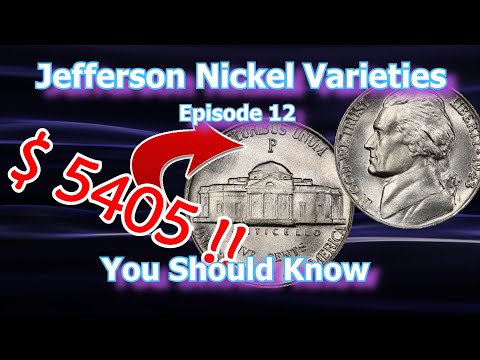 Jefferson Nickel Varieties You Should Know Ep.12 - 1942, 1943, 1944