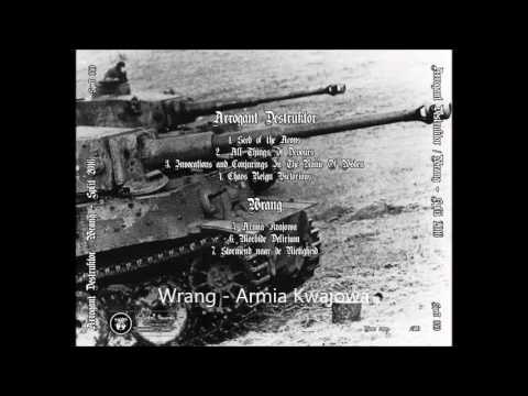ARROGANT DESTRUKTOR/WRANG SPLIT ALBUM 2016 - PREVIEW