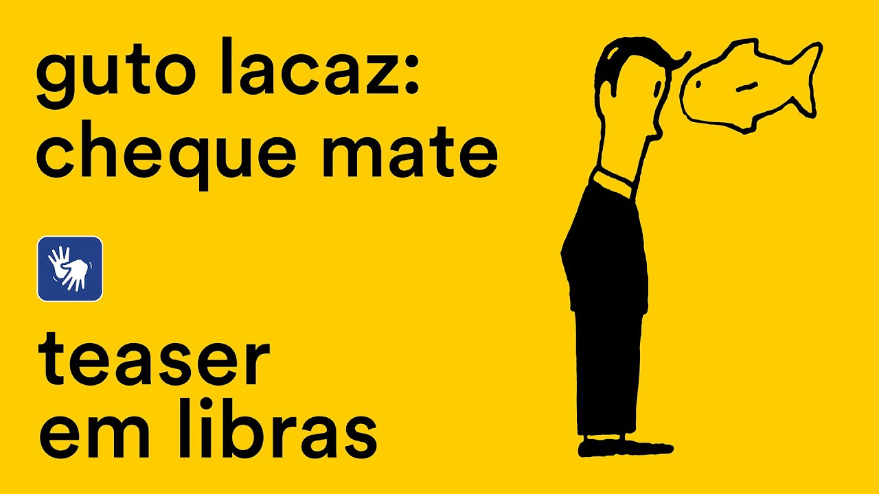 Guto Lacaz: cheque mate – teaser (com interpretação em Libras)
