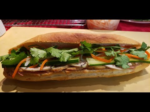 Banh Mi One of the Greatest Sandwiches! How to Video Recipe.