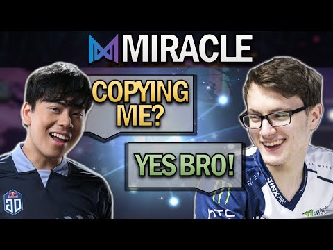 NIGMA.MIRACLE IO COPYING ANA - DOTA 2 7.24 GAMEPLAY