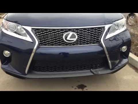 Lexus Certified Pre Owned Blue 2013 RX 350 AWD F Sport Package Review