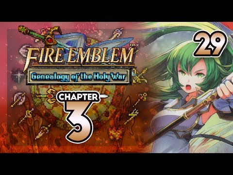 Part 29: Let's Play Fire Emblem 4, Genealogy of the Holy War, Gen 1, Chapter 3 - "Kiting Pirates"