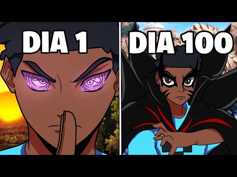 Sobrevivi 100 DIAS no NARUTO JEDY DO MINECRAFT - O FILME