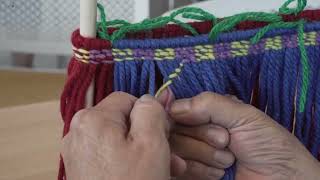Master Finger Weaver Dennis White Working his Magic!