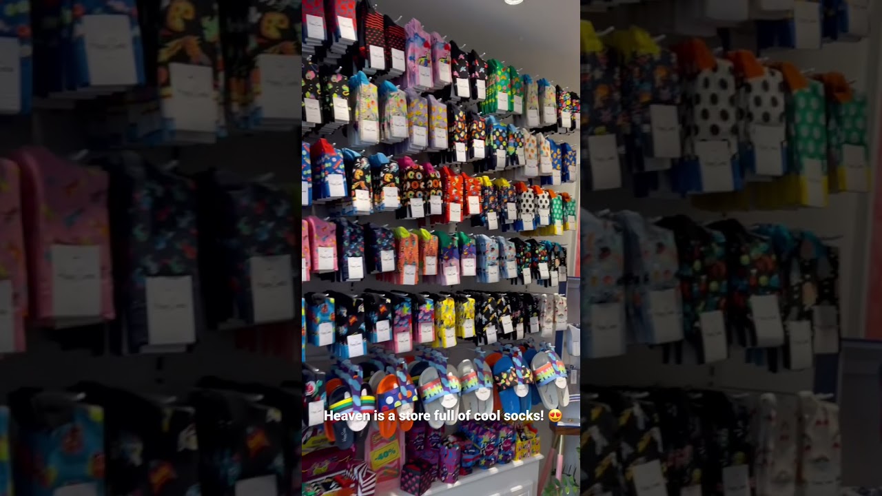 Happy Socks Store Shopping in Stockholm, Sweden!