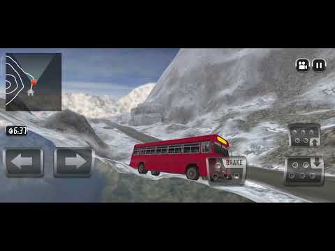 Coach Bus Driving Simulator Gameplay | Amazing Off road Hill Driving 3D Bus Game
