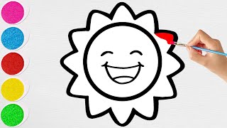 How to Draw the Sun | Easy Step by Step for Beginners