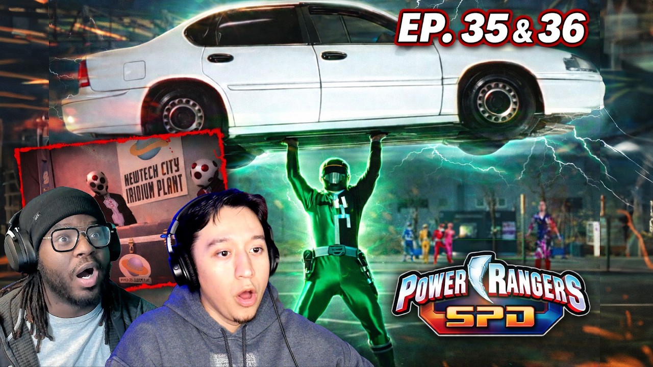 HE LIFTED A CAR?! 😳 | Power Rangers SPD Episode 35 & 36 Reaction