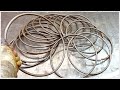 How to quickly bend a metal rod into a circle || DIY