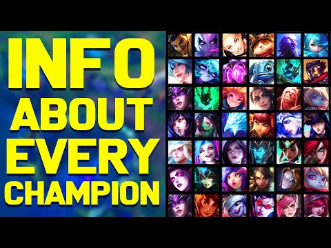 1 Useless Fact About EVERY League of Legends Champion!