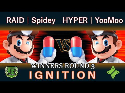 Ignition #129 WINNERS ROUND 3 - RAID | Spidey (Doctor Mario) vs HYPER | YooMoo (Doctor Mario)