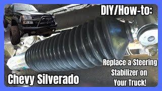 DIY: How to Replace a Steering Stabilizer on Your Truck!