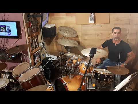 loai khory plays drums while bored of oriental drums