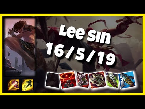 Lee Sin 11.2 S11 Jungle Challenger Replay (16/5/19) - NA