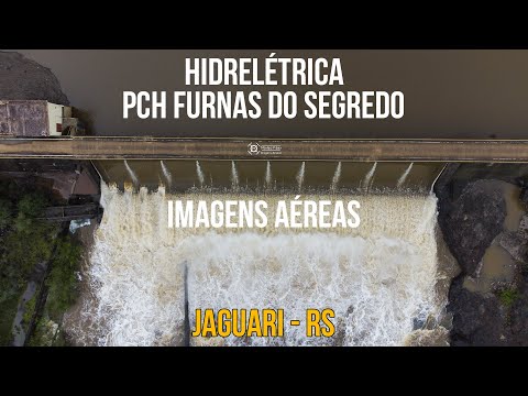 Usina Hidrelétrica PCH Furnas do Segredo - Jaguari - RS IMAGENS AÉREAS