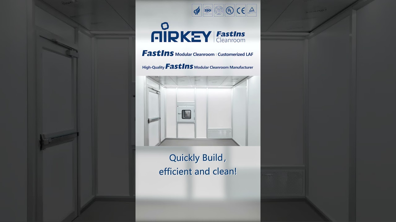 Customized ISO5&ISO7 Pharmaceutical Modular Cleanroom