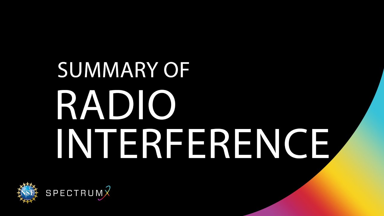 Summary of Managing Radio Interference
