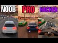 NOOB vs PRO vs HACKER - CAR X HIGHWAY RACING