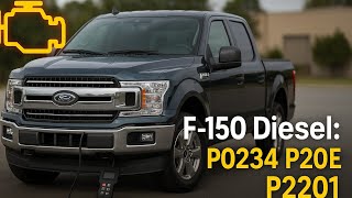 F-150 3.0L Diesel P0234 P208E P2201 | Ford TSB 19-2018 Fix