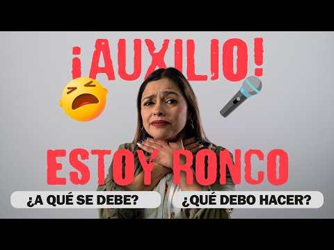 ¡Ayuda! ¡Me estoy quedando ronco! | Cómo curar la ronquera | ¿Qué hacer si me quedo sin voz?
