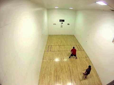 Portales Racquetball Crew - D finals game 3 (part 1), Artesia, NM, 1/4/14