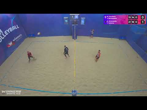 20:25 M. Horobets / Y. Bohdashkin - A. Antonenko / Y. Sulyma 19.10.2022 | Winners Beach Volleyball