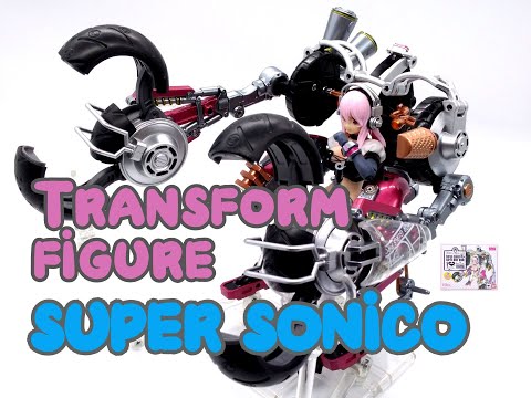 Super Sonico Bike Robo 10th Anniversary Ver Figure BANDAI 360° View Otaku Collection