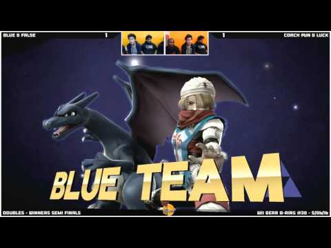 BLXIII | Blue & False vs Coach Pun & Luck - Winners Semi Finals - Sm4sh Doubles