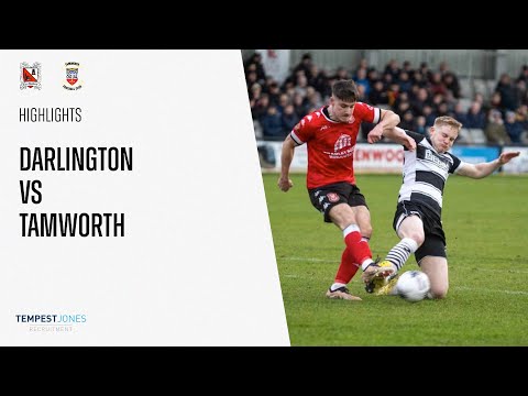Darlington 0-1 Tamworth - National League North - 2023/24
