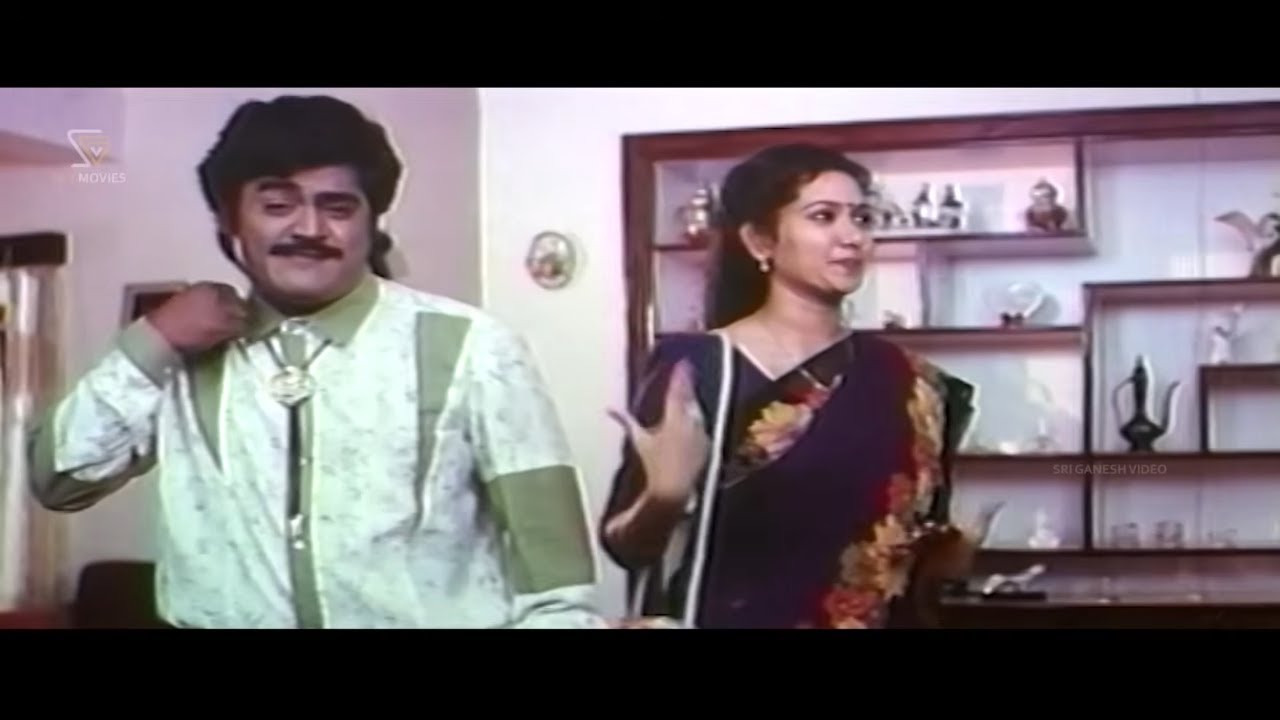 ಜಗ್ಗೇಶ್ ಹೊಸ ಗೆಟಪ್ ನೋಡಿ ಮರುಳಾದ ಪೊಲೀಸ್ ಲವರ್ - Prema Simhasana Kannada Movie Comedy Scenes