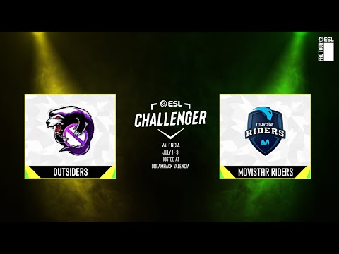 Outsiders vs. Movistar Riders - Map 3 [Vertigo] - ESL Challenger Valencia 2022 - Grand final