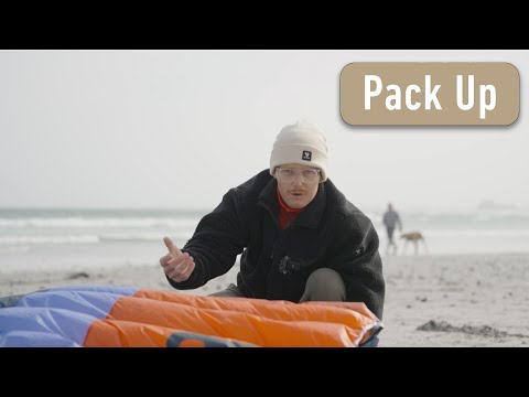 How to pack up a foil kite | The Foil Kite Academy
