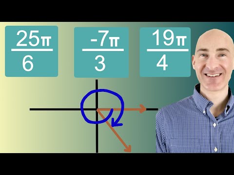 Draw an Angle in Radians (Standard Position)
