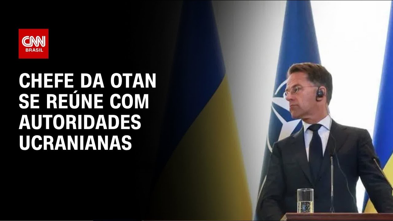 Chefe da Otan se reúne com autoridades ucranianas | CNN NOVO DIA