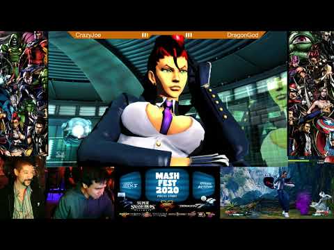 CrazyJoe vs DragonGod | Mashfest UMvC3 tournament 01/21/20