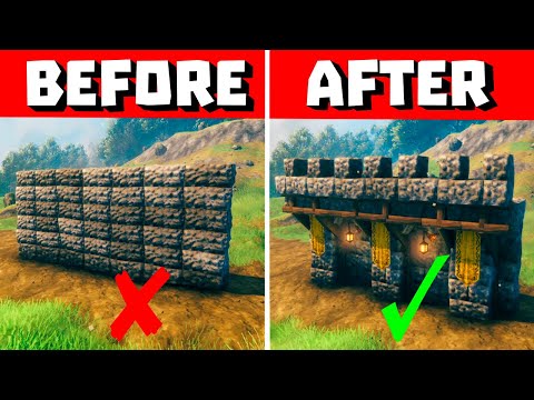 Valheim: 5 Easy Steps To Improve Your Stone Walls/Structures