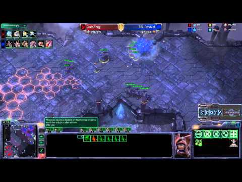 Revival (Z) vs CuteZerg (P) - G3 - StarCraft 2 - SC1960