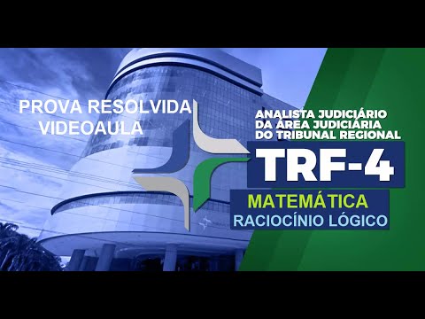 Questões da FCC Raciocínio lógico - TRF4  2019  Analista Judiciário