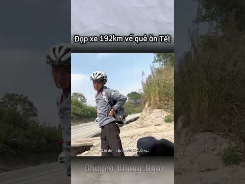 Đạp xe 192km về quê ăn Tết